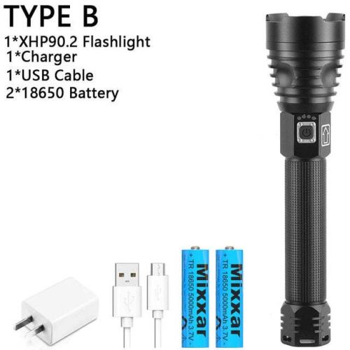 LED/Powerful/Rechargeable/Tactical/Handled/EDC Flashlight cob Bike/Camping/Underwater/Search/Portable Light